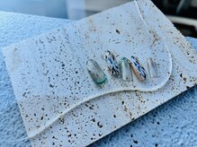 テテネイル(tete.nail)/オシャンなレオパ×MIXパーツ！