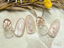 ウニネイル(uni nail)/サンプルデザイン　リッチ