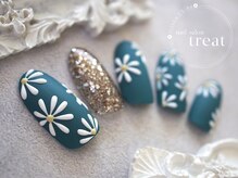 トリート(treat)/リッチアート8月/フラワー