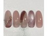 【tamaka 限定】ピンクマグネイル甘皮ケア付き￥5775