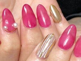 透明感！シロップネイル