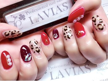 プロフェッショナル ネイルサロン ラヴィアス(LAVIAS)/【ジェル】10本アートし放題