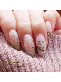 お花アートネイル