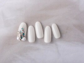 シンプルアートネイル