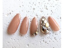 ジュネル/スキニーフレンチ×上品アート