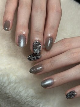 エヌ(enu.)/ツイードネイル