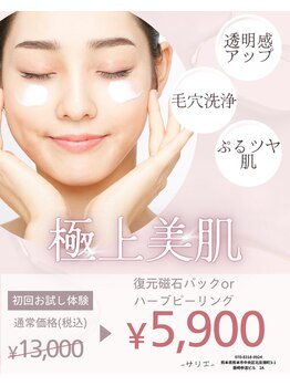 サリエ(S'allier)/お得なお肌ケア(毛穴ケア)