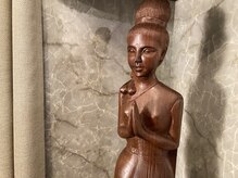 ポポ 博多(PoPo)/美しいアジア女性の木彫り☆