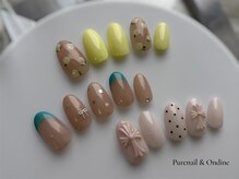 ピュアネイルアンドオンディーヌ/NEW定額デザインミドル