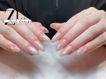 ゼン ネイル デザイン 池袋(ZEN NAIL DESIGN)/題長さだしやり放題×つけ放