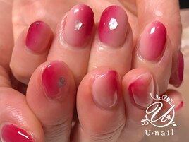 赤縦グラデーション