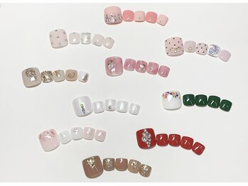 アイリッシュネイル 久屋大通店(Irish Nail)/フットシンプルフルアート