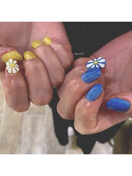 レイビューティー 浜町中央橋店(RAY+beauty)/お花ネイル