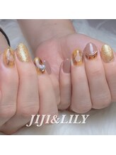 ジジ アンド リリー/べっ甲ネイル