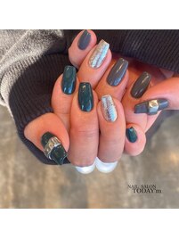 アシンメトリーネイル