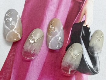 シエルネイルスタジオ 新宮店(Ciel nail studio)/大理石デザイン♪