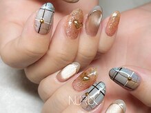 ヌル ネイル 新宿(NURU NAIL)/個性派/持ち込み/秋ネイル/韓国