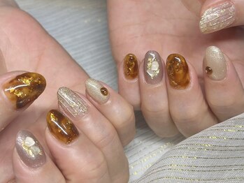 ネイルサロン マルコ(nail salon MARCO)/べっこうネイル