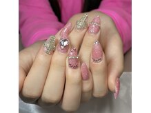 デュリブリンクネイル 高田馬場(Duli blink nails)/ピンクギャルネイル