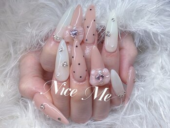 ナイスミー(Nice Me)/長さだし10本ワンホンデザイン♪