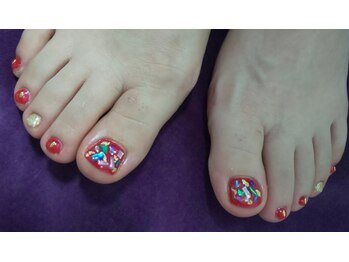 エンジェル 葛飾(ANGEL)/クラッシュシェルフットネイル