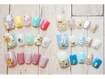 ネイルサロン ラグジェ(Nailsalon LUXE)/フット人気NO.1☆限定デザイン