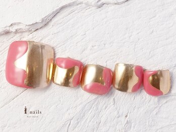 ジェミーネイル エビス(Jemiy nail ebisu)/フットミラーうねうね10700yen