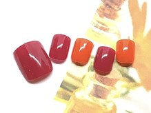 ネイルハウス安气子 新丸ビル店/フットシェラックジェル