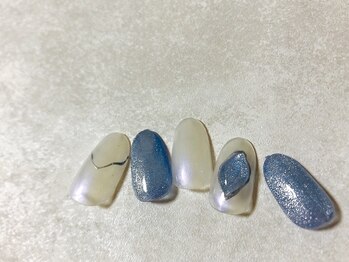 キキネイル たまプラーザ店(kikinail)/1月定額A ブローチネイル