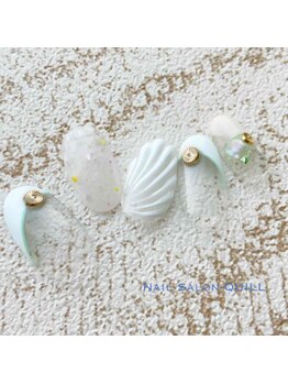 ネイルサロン クイル(QUILL)/7月ホワイト(1)