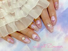 ネイルアート ジマー/ハートマグ＋パーツ追加/韓国