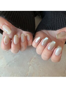 リエム(liem__.)/マグネット/ミラーネイル