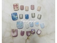 ブルゴーニュ(Bourgogne)の雰囲気（【フット】パラジェル　定額デザイン120分コース　120分　¥9880）