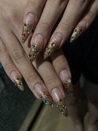 ラメグラデーション