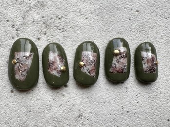 シープラスエー(C+A)/天然石風埋め込みアート