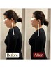【巻き肩改善】姿勢美人&速攻小顔♪SY肩まわり+銀カッサ肩甲骨+小顔コルギ