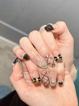 LWH/チェックネイル