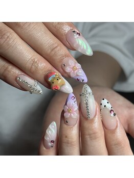 ネイルアトリエビー(nail atelier be’)/おまかせサマーネイル