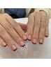 Hand/フレンチorカラーグラデーション［ベースカラー有］￥8000/初回オフ無料