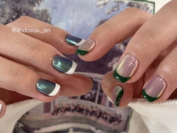 アンドココ 下北沢店(And & coco.)/グリーンフレンチ