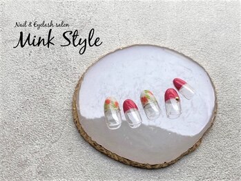 ミンクスタイル 浜松町店/ストレートフレンチネイル