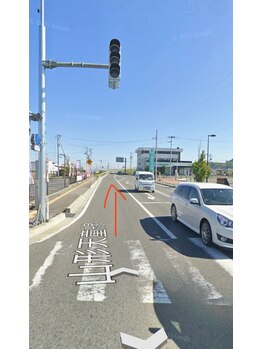 ブレス 天童店(BLESS)/南天童駅からの道順