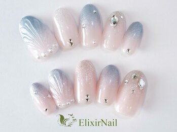エリクサーネイル 池袋(Elixir Nail)/定額a シンプル/クーポン使用
