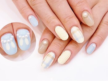 ネイルコレクション ピンク(Nail Collection Pink)/ジェル放題￥10990～★ニット