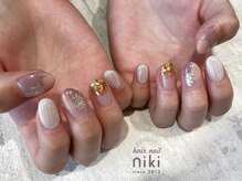 ニキ ヘアー ネイル(niki hair nail)/ぬりかけニュアンス