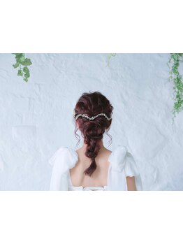 ブライダルメニューがあるサロン