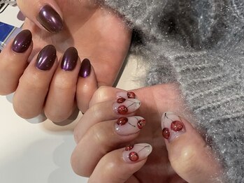 アンドココ 下北沢店(And & coco.)/チェリーネイル