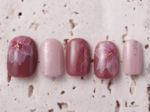 アイネイルズ 吉祥寺店(I nails)/大人水彩フラワー[吉祥寺]