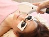 新生活応援！【男女共通】お顔の脱毛★鎮静パック込　お肌ツルツル♪