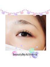 ビューティー バイ アクティブ プラス ユー(beauty by Active +u)/フラットラッシュ♪